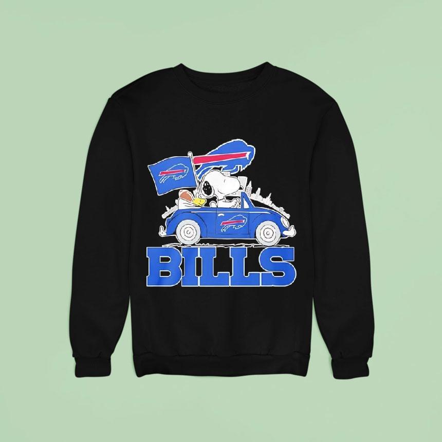 Peanuts X Buffalo Bills Welcome To The Pound Driving Car Shirt Peanuts X Buffalo Bills Welcome To The Pound Driving Car Shirt