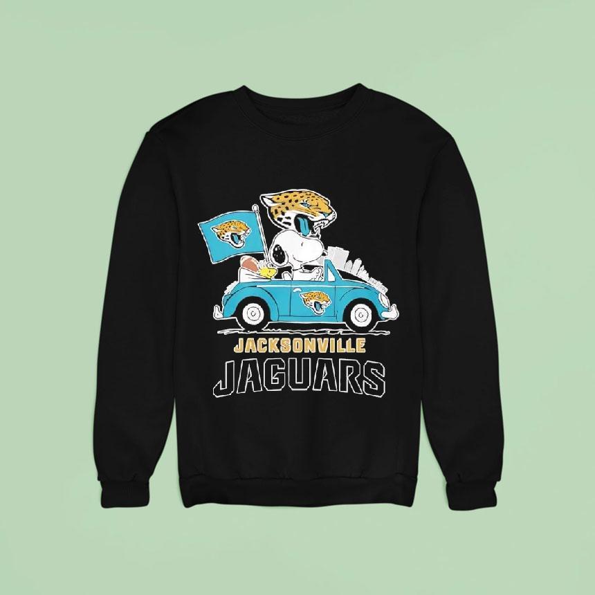 Peanuts X Jacksonville Jaguars Welcome To The Pound Driving Car Shirt Peanuts X Jacksonville Jaguars Welcome To The Pound Driving Car Shirt