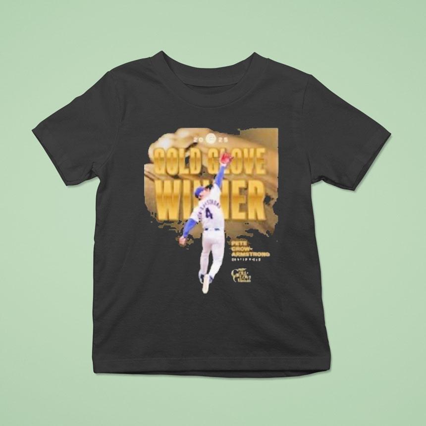 Pete Gold Armstrong Gold Glove Winners Los Angeles Dodgers Shirt