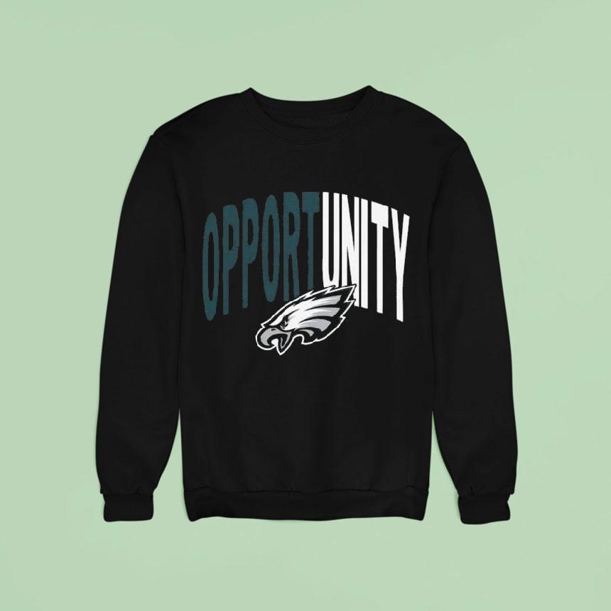 Philadelphia Eagles 2025 Inspire Change Opportunity Tri-blend Shirt Philadelphia Eagles 2025 Inspire Change Opportunity Tri-blend Shirt