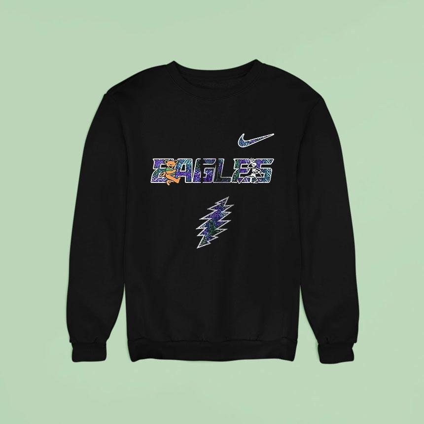 Philadelphia Eagles Grateful Dead Bears Logo Shirt Philadelphia Eagles Grateful Dead Bears Logo Shirt
