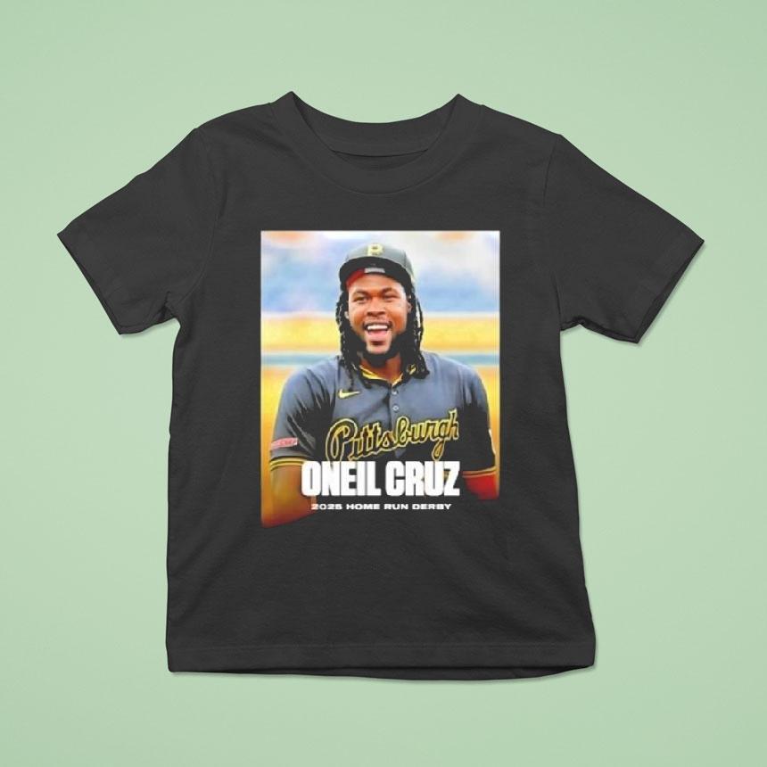 Pittsburgh Pirates Oneil Cruz 2025 Home Run Derby Shirt