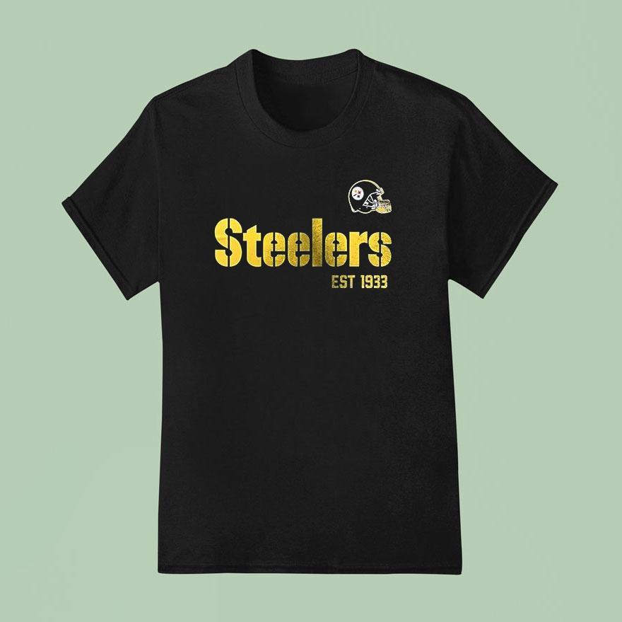 Pittsburgh Slers 2025 Ireland Game Est 1933 Logo Shirt