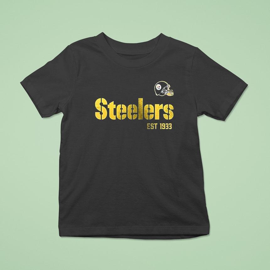 Pittsburgh Slers 2025 Ireland Game Est 1933 Logo Shirt