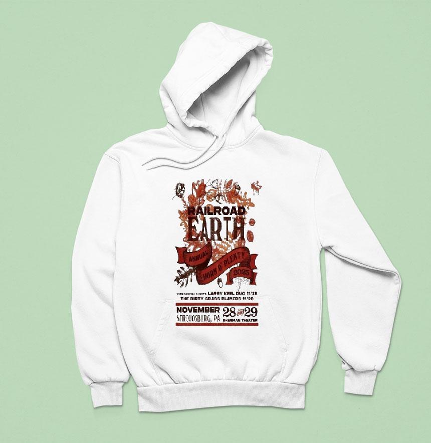 Railroad Earth November 28-29 2025 Sherman Theater Stroudsburg Pa Shirt Railroad Earth November 28-29 2025 Sherman Theater Stroudsburg Pa Shirt