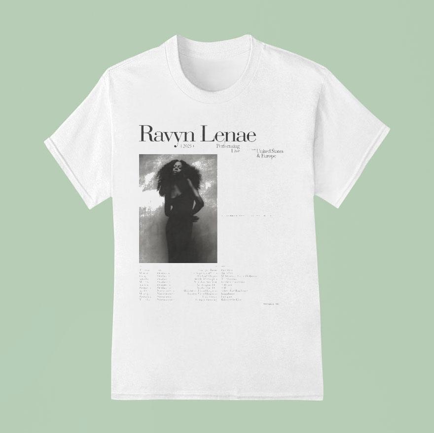 Ravyn Lenae Tour Dates 2025 In The United States And Europe Shirt