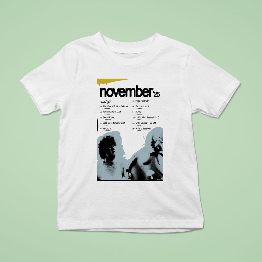 Reality Club November Tour 2025 Shirt