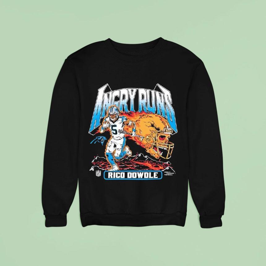 Rico Dowdle Angry Runs Carolina Panthers Good Morning Football Shirt Rico Dowdle Angry Runs Carolina Panthers Good Morning Football Shirt