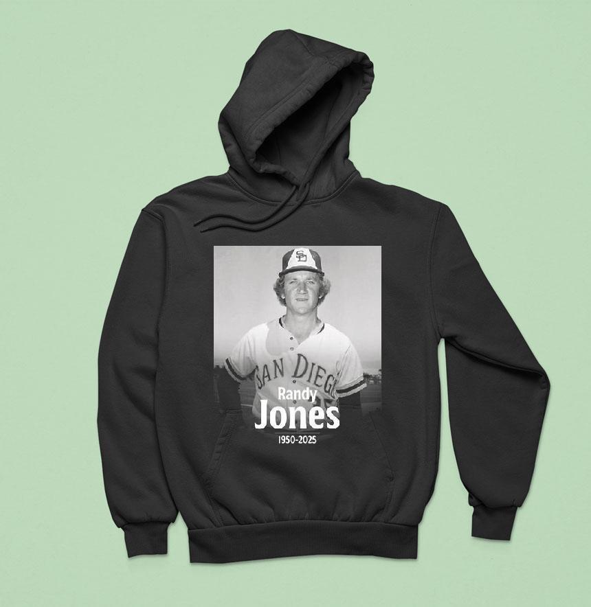 Rip Randy Jones Padres 1950-2025 Shirt Rip Randy Jones Padres 1950-2025 Shirt