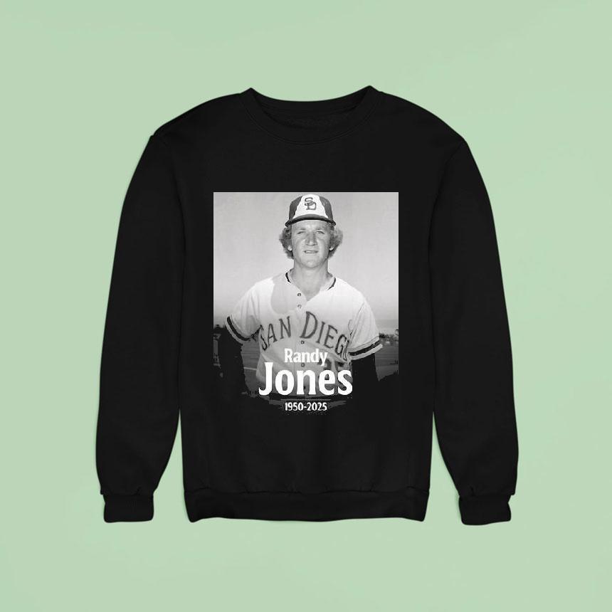 Rip Randy Jones Padres 1950-2025 Shirt Rip Randy Jones Padres 1950-2025 Shirt