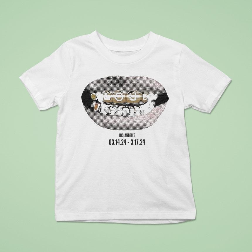 Rolling Loud Loud Mouth Grill Bling Lime Los Angeles 2024 Shirt