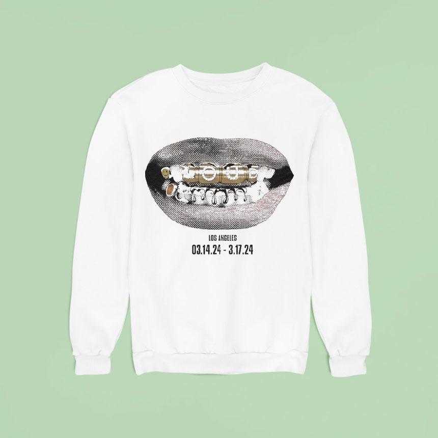 Rolling Loud Loud Mouth Grill Bling Lime Los Angeles 2024 Shirt Rolling Loud Loud Mouth Grill Bling Lime Los Angeles 2024 Shirt