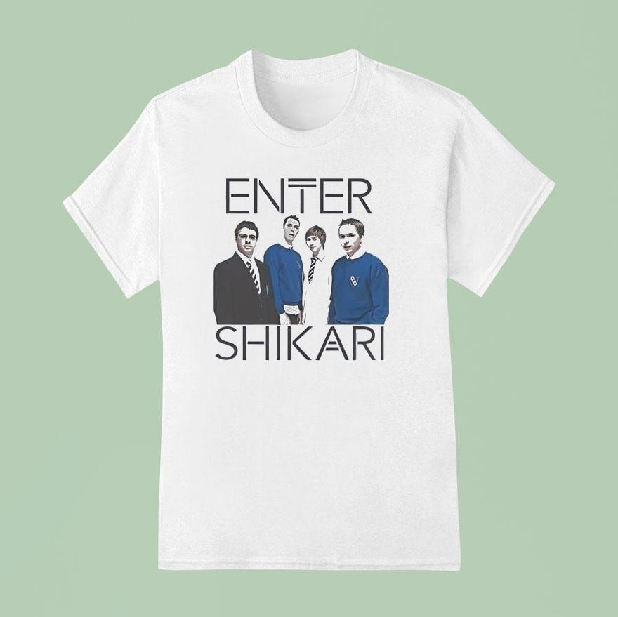Rou Reynolds Chris Batten Rob Rolfe ạnd Rory Clewlow Enter Shikari Friends Shirt