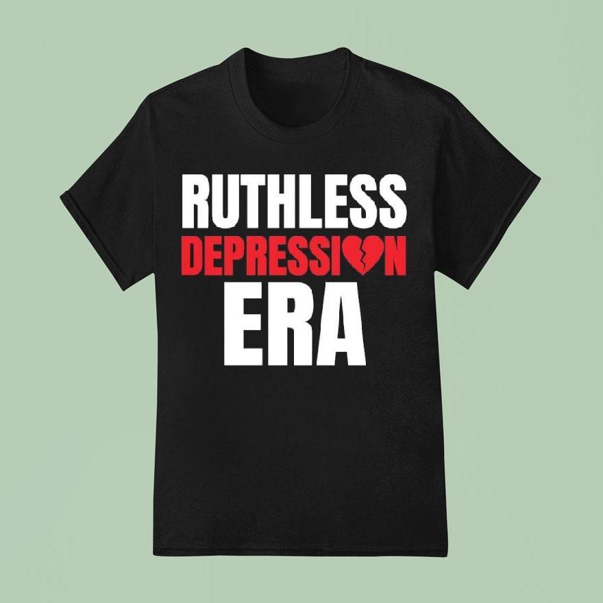 Ruthless Depression Era Broken Heart Shirt