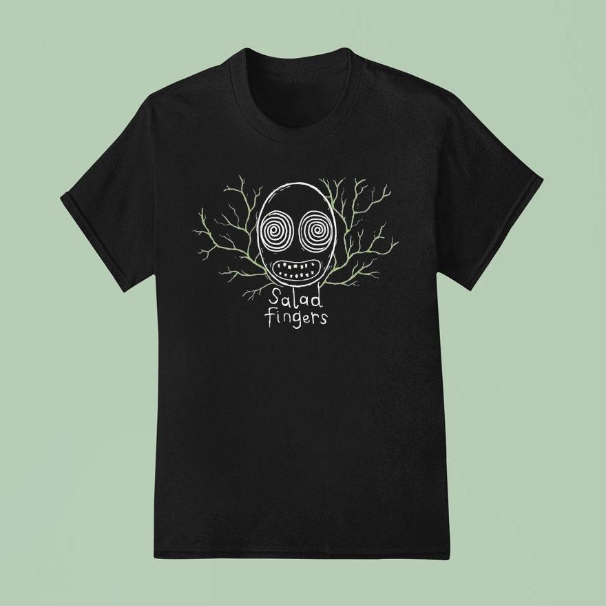 Salad Fingers Lightning Shirt
