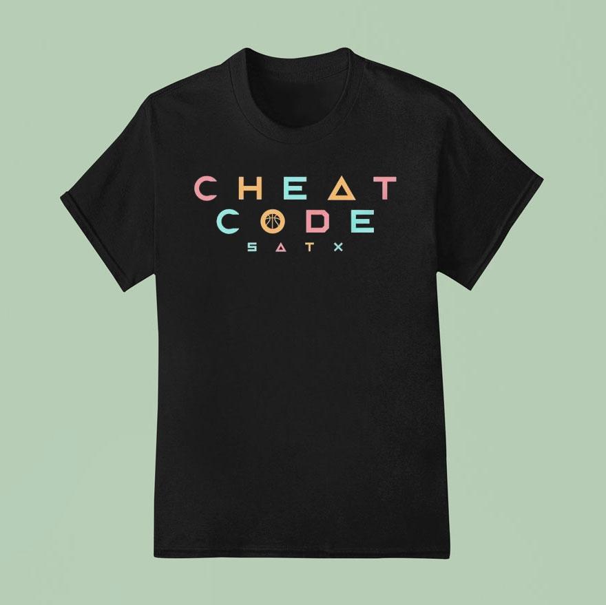 San Antonio Cheat Code Satx Shirt