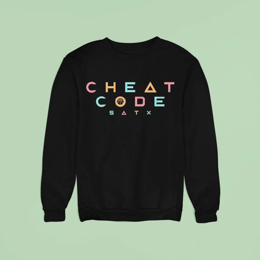 San Antonio Cheat Code Satx Shirt San Antonio Cheat Code Satx Shirt