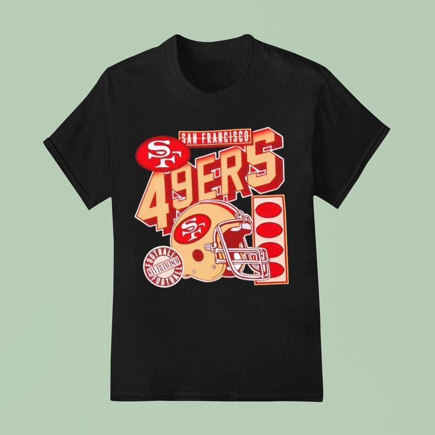 San Francisco 49ers Helmet Logo Shirt