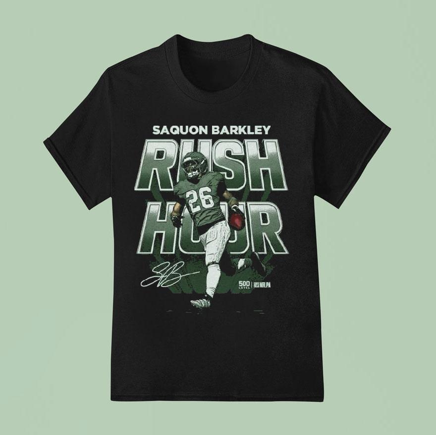 Saquon Barkley Philadelphia Rush Hour Signature Shirt