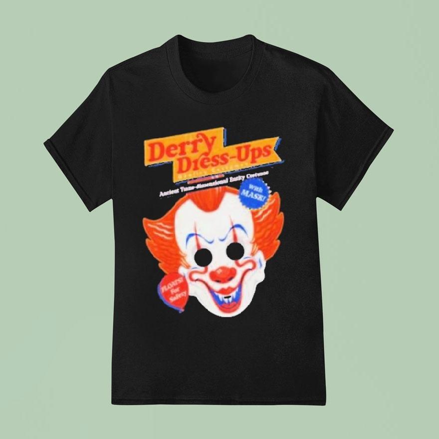 Screencrush Derry Dress Up Clown Shirt