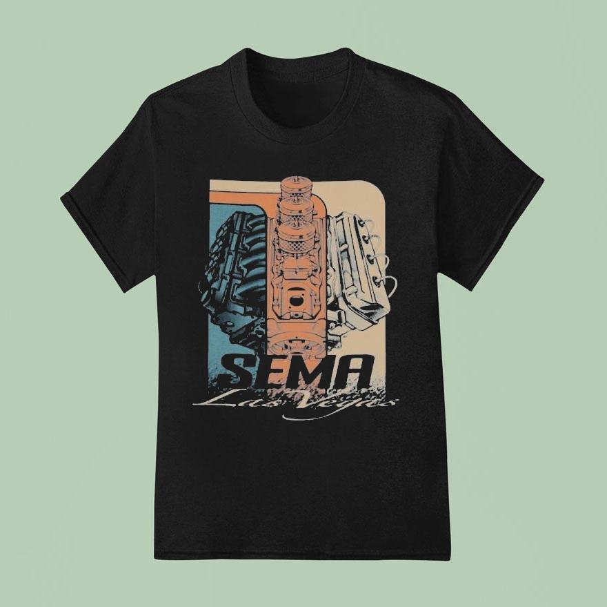 Sema Fest Las Vegas Engine Shirt