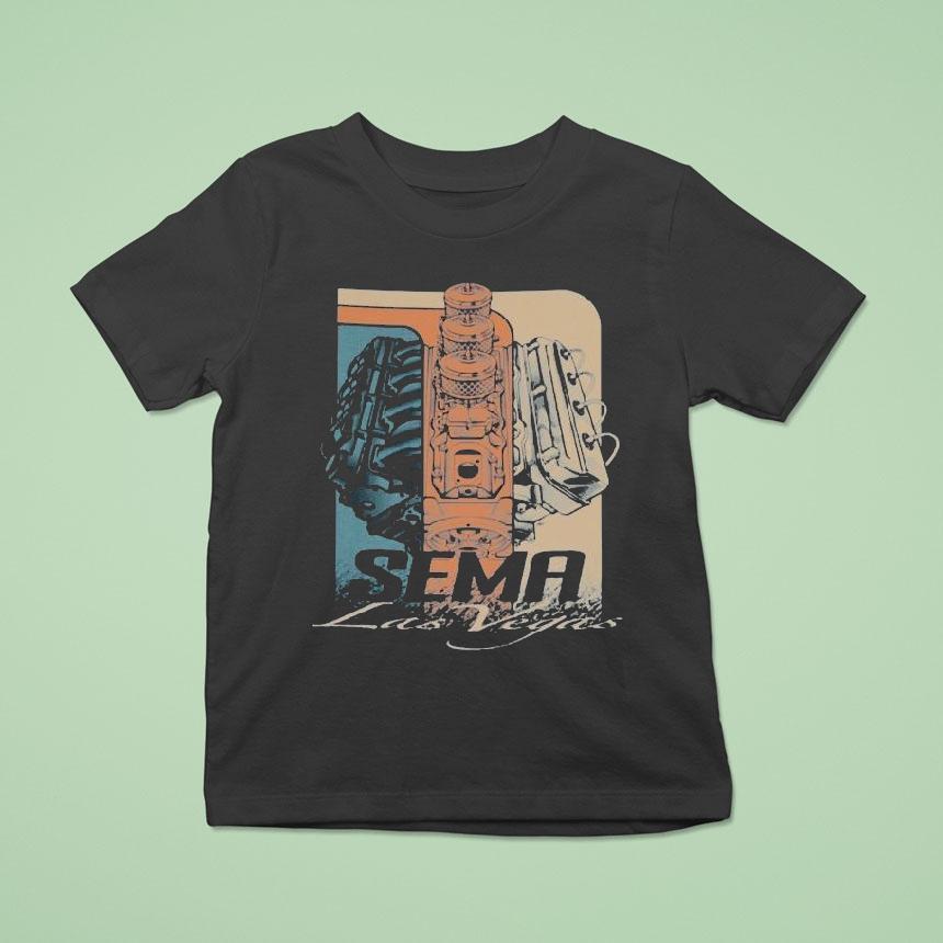 Sema Fest Las Vegas Engine Shirt