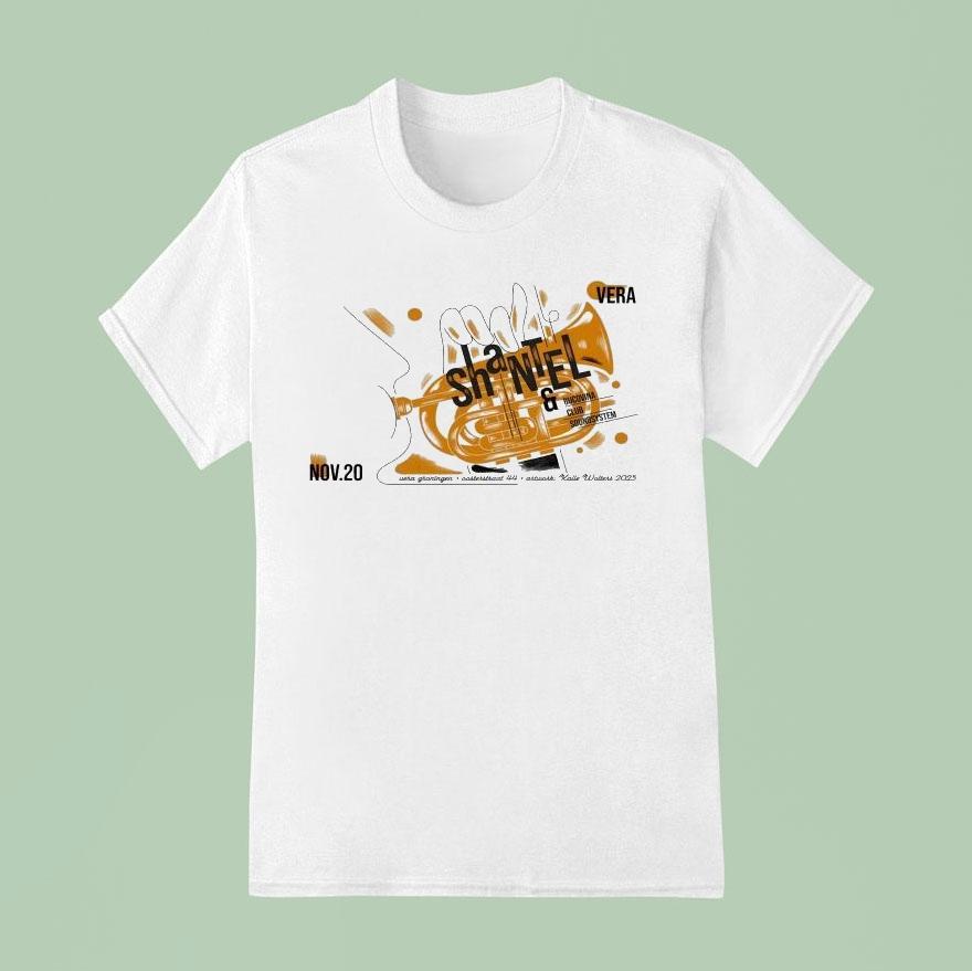 Shantel At Groningen Netherlands Nov 20 2025 Trumpet Shirt