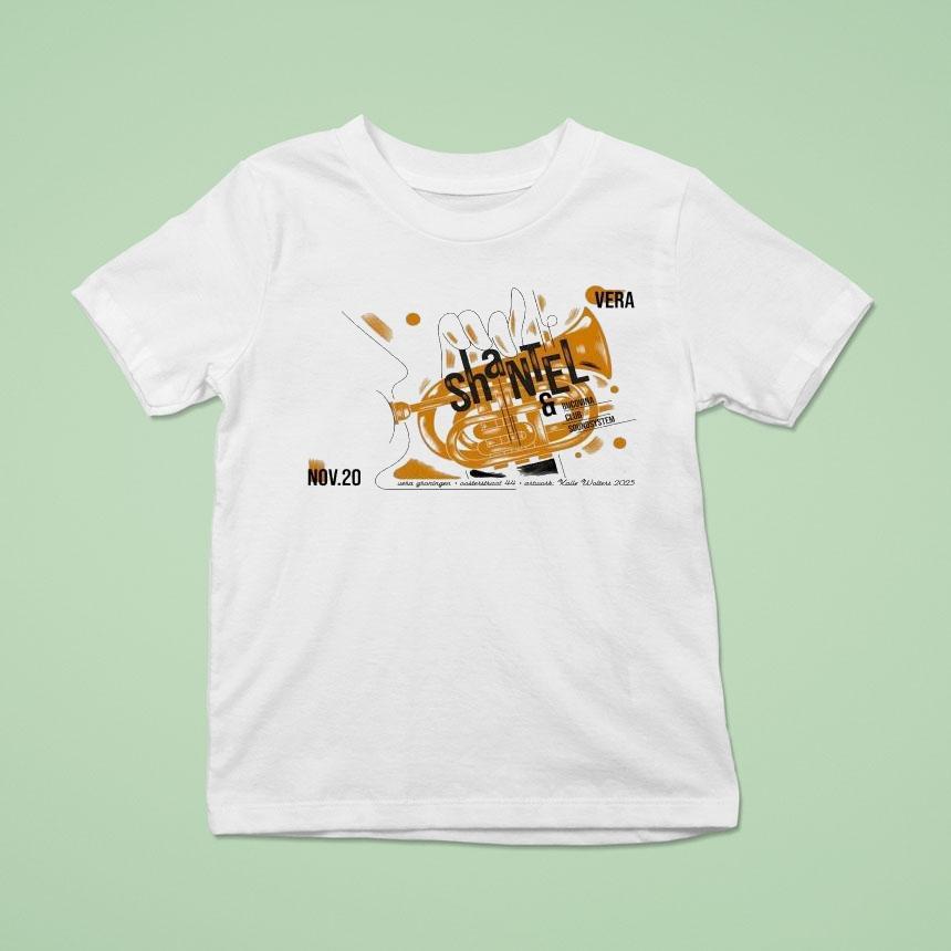 Shantel At Groningen Netherlands Nov 20 2025 Trumpet Shirt