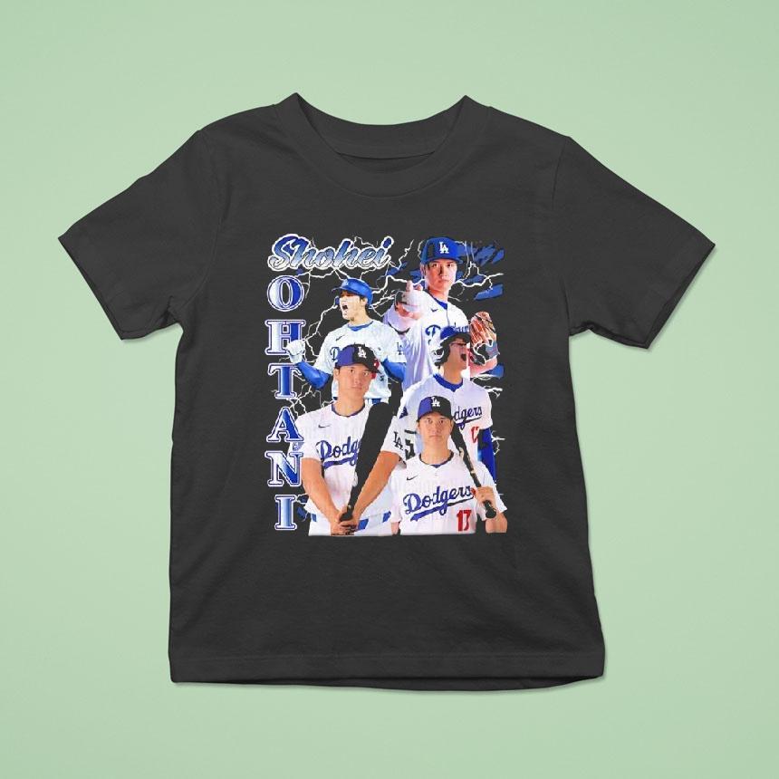 Shohei Ohtani In A Los Angeles Dodgers Players Graphic Shirt