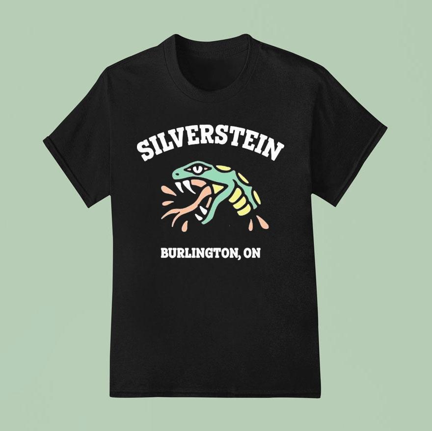 Silverstein Burlington On Est 2000 Snake Head Shirt