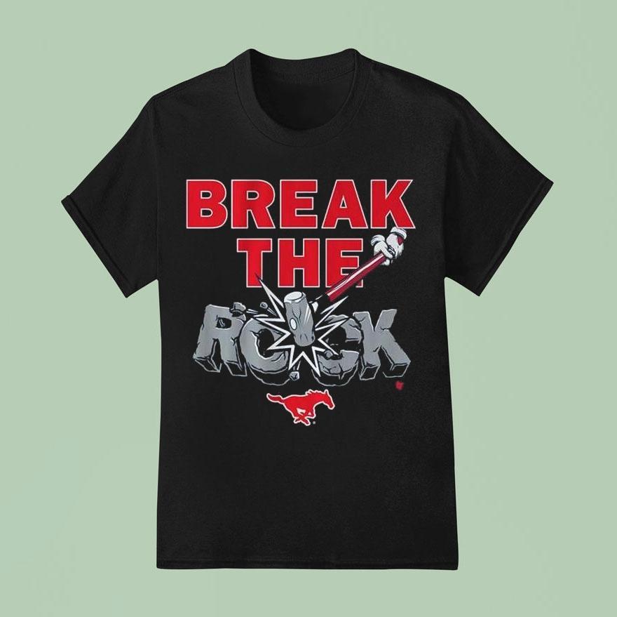 Smu Football Break The Rock Shirt