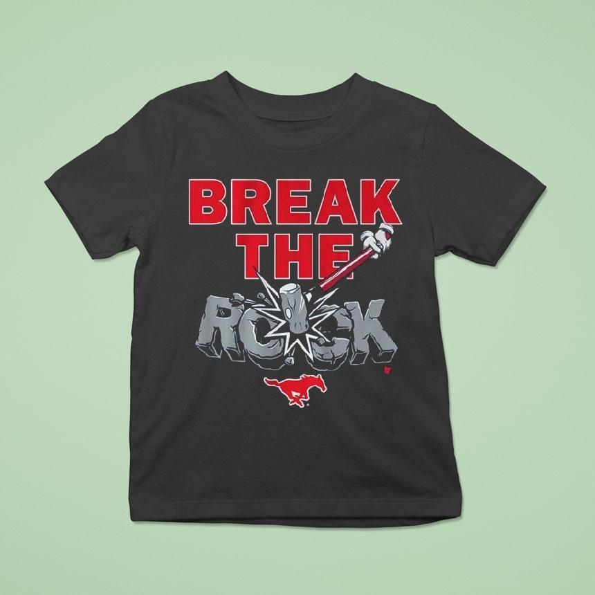Smu Football Break The Rock Shirt