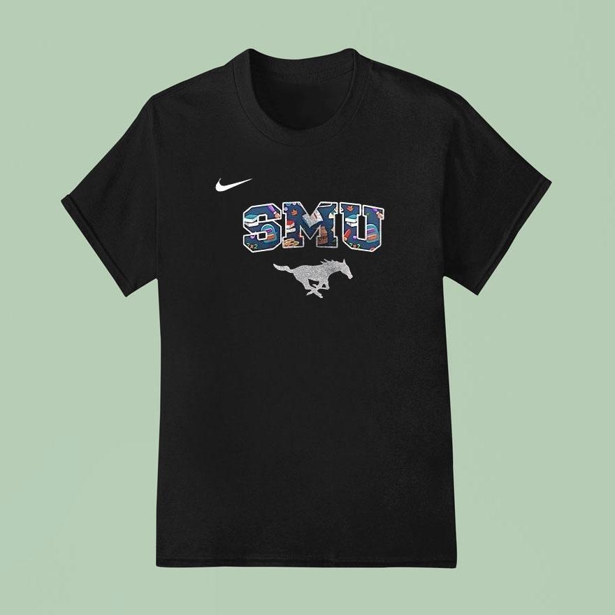 Smu Mustangs Teachers Day Teach Love Inspire Logo Shirt