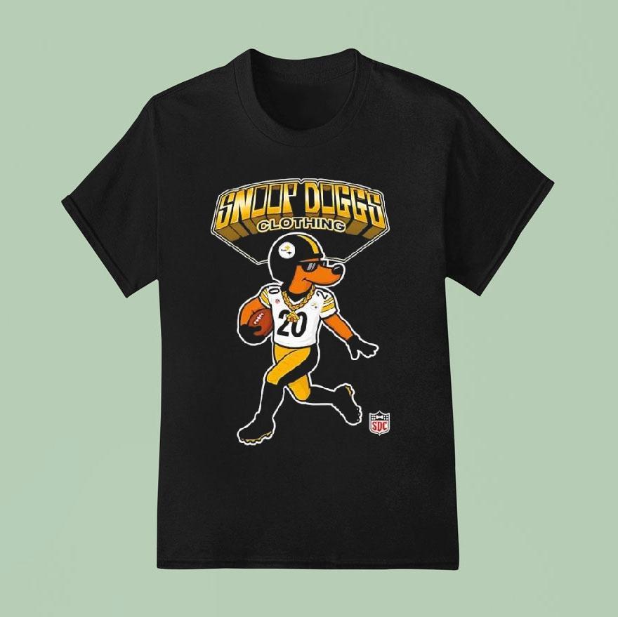Snoop Doggs Clothing X Pittsburgh Slers Number 20 Uniform Shirt