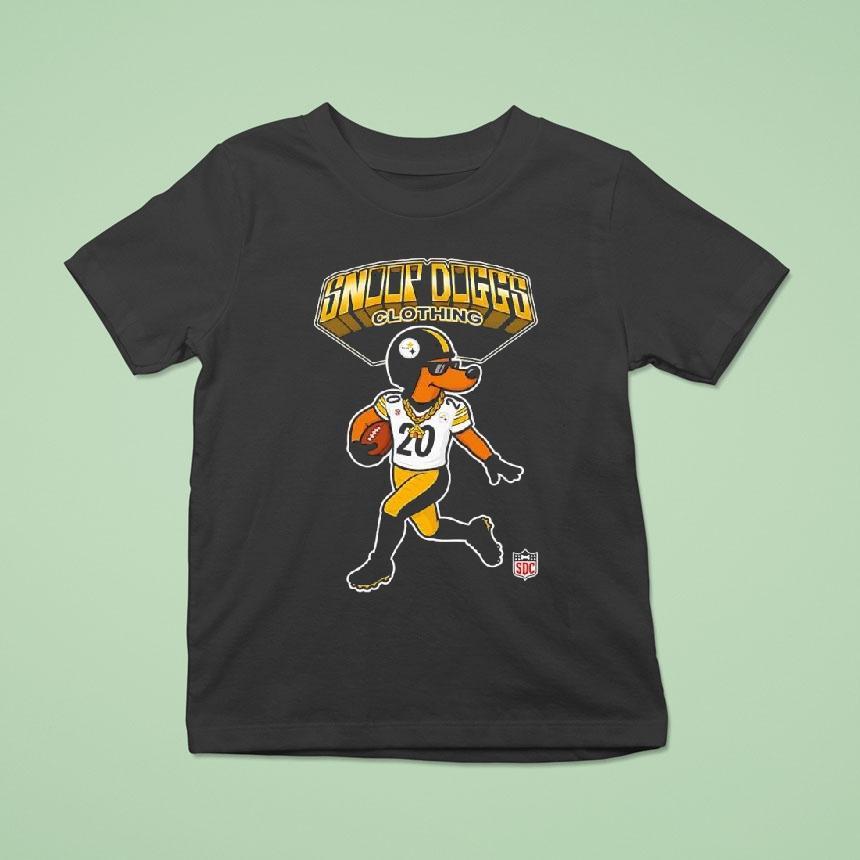 Snoop Doggs Clothing X Pittsburgh Slers Number 20 Uniform Shirt