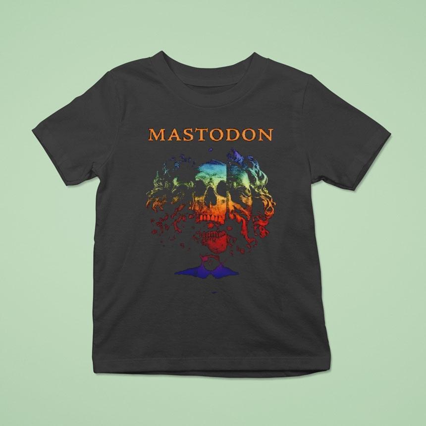 Split Zeus Mastodon Skull Shirt