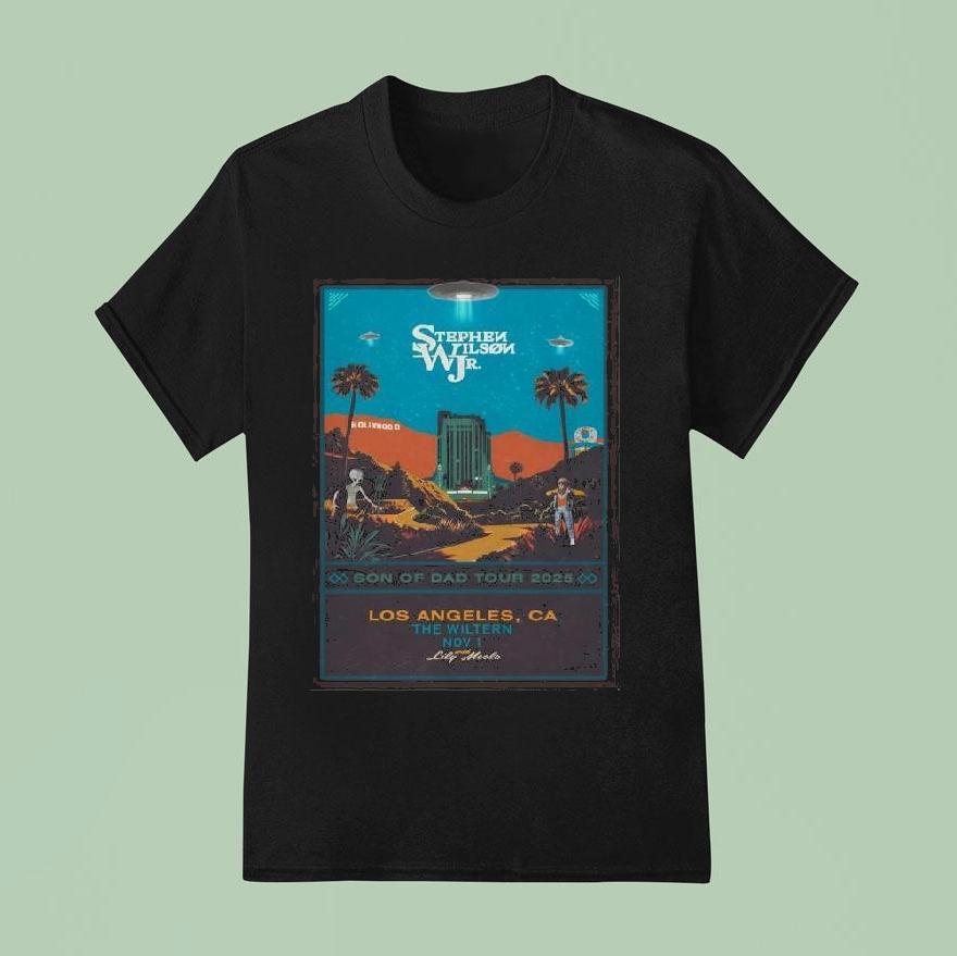 Stephen Wilson Jr. November 1 2025 The Wiltern Show Shirt