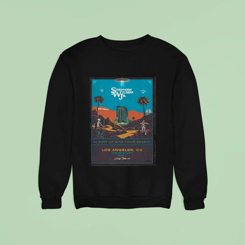 Stephen Wilson Jr. November 1 2025 The Wiltern Show Shirt Stephen Wilson Jr. November 1 2025 The Wiltern Show Shirt