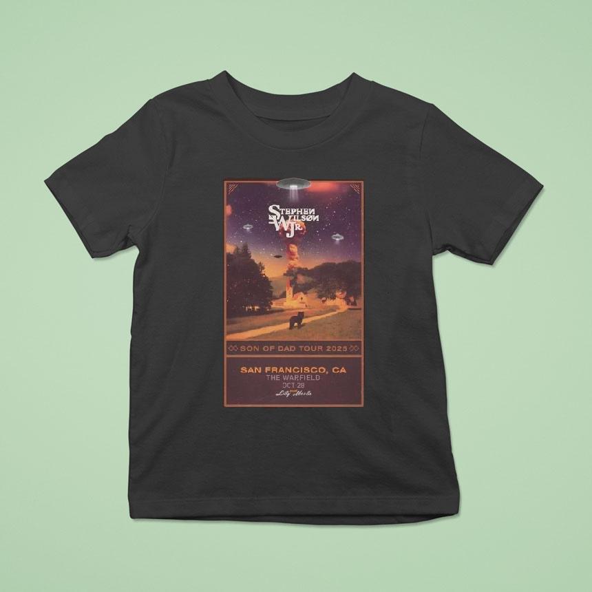 Stephen Wilson Jr Oct 28 2025 The Warfield San Francisco Tour Shirt