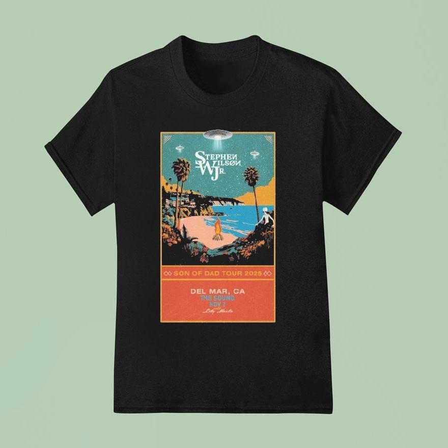 Stephen Wilson Jr. Son Of Dad Tour Nov 2 2025 Del Mar Ca Shirt