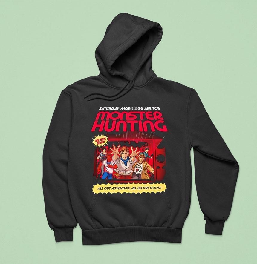 Stranger Things Saturday Mornings Are For Monster Hunting Shirt Stranger Things Saturday Mornings Are For Monster Hunting Shirt