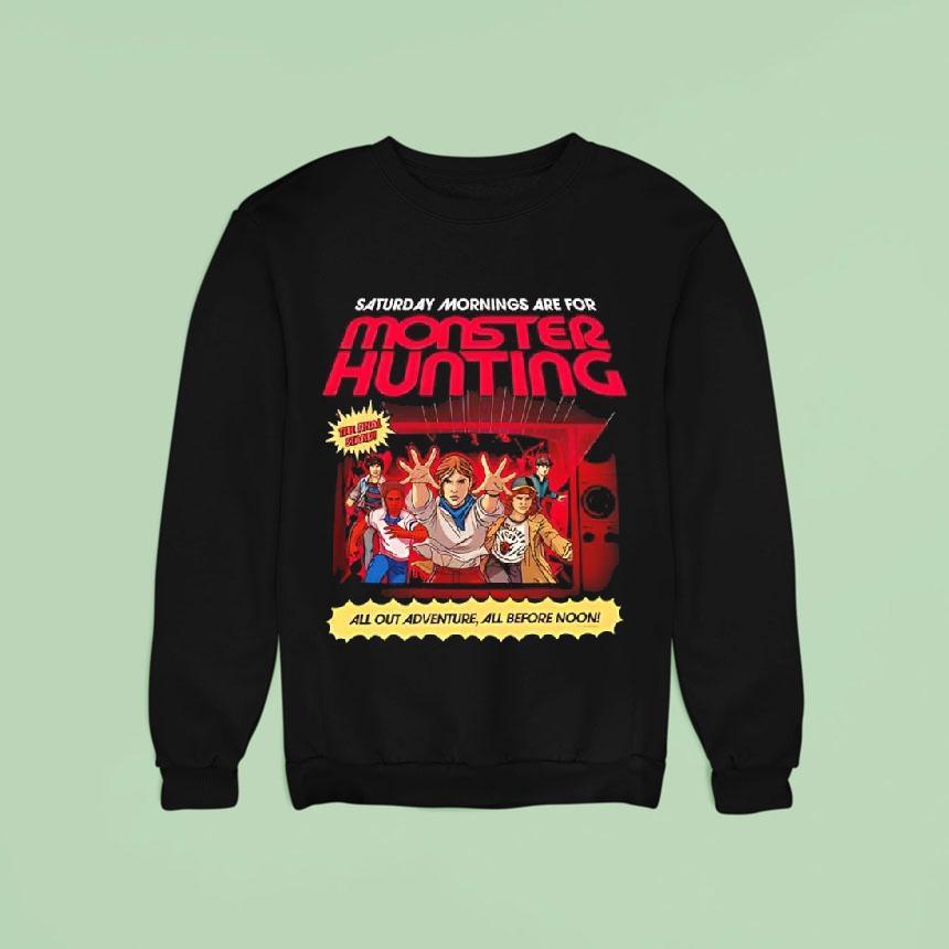 Stranger Things Saturday Mornings Are For Monster Hunting Shirt Stranger Things Saturday Mornings Are For Monster Hunting Shirt