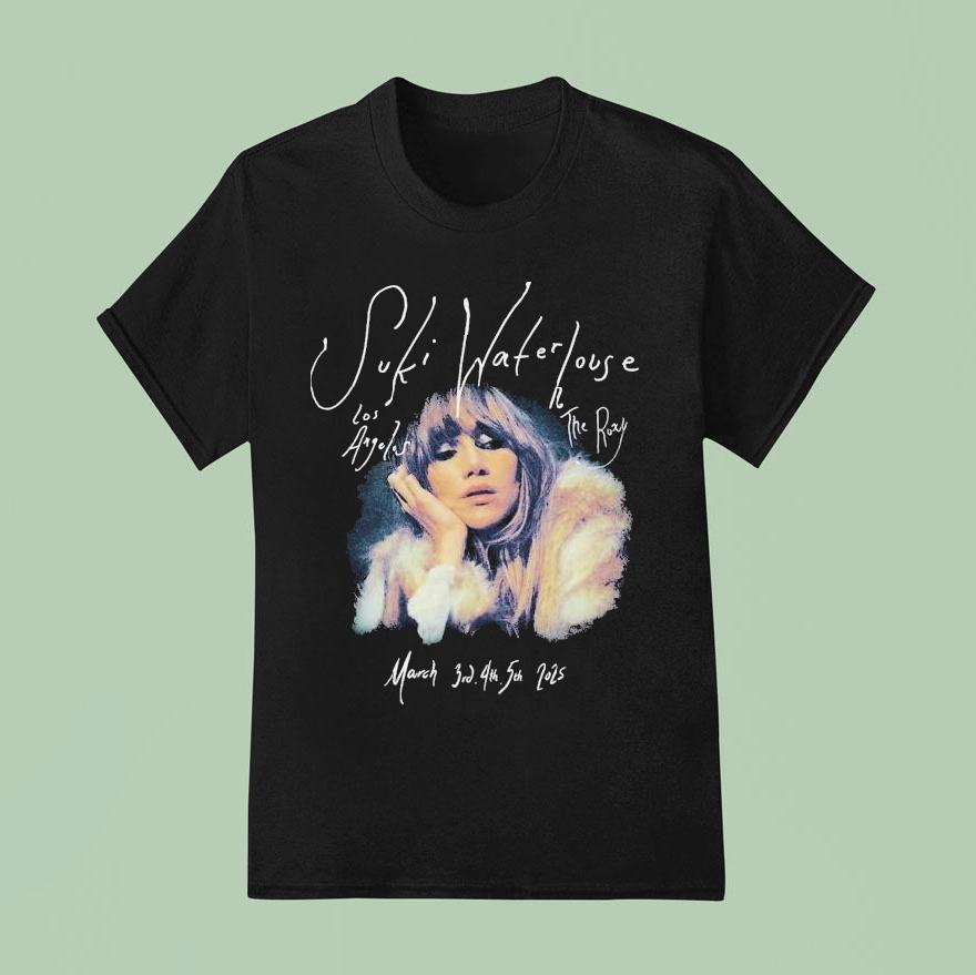 Suki Waterhouse The Roxy 2025 Los Angeles Shirt