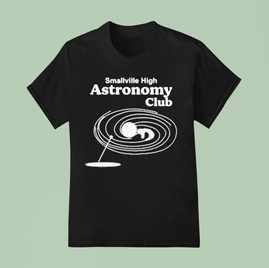 Superman Lois Jonathan Kent Smallville High Astronomy Club Shirt