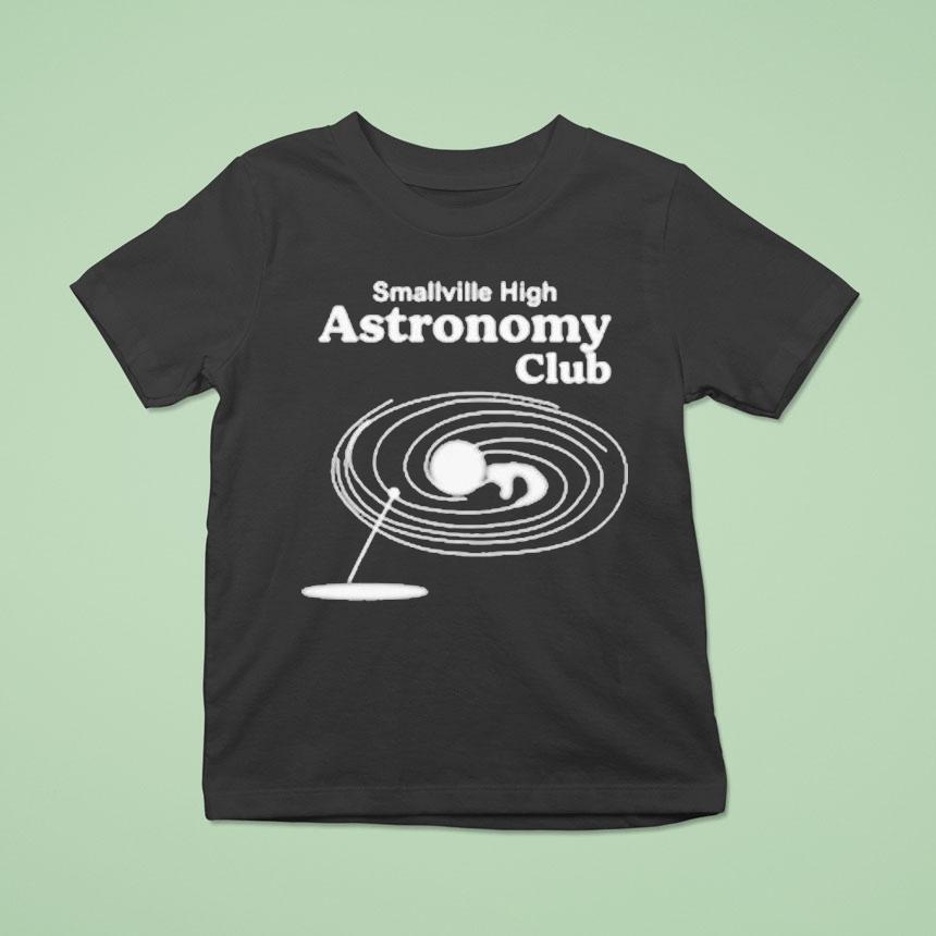 Superman Lois Jonathan Kent Smallville High Astronomy Club Shirt