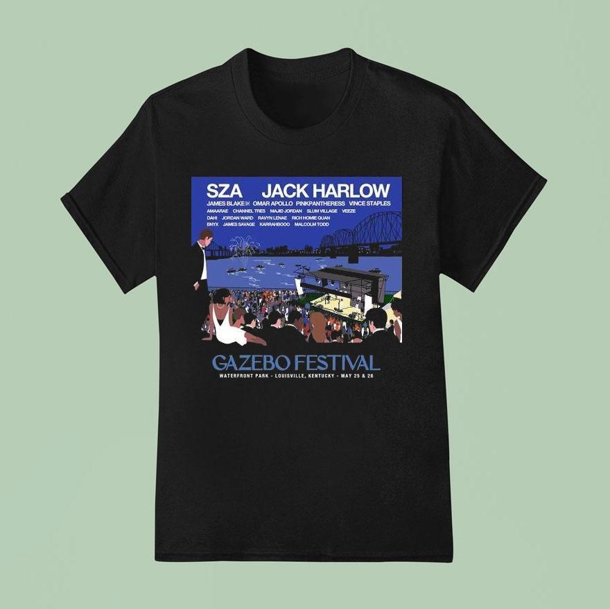 Sza Jack Harlow Gazebo Festival Shirt