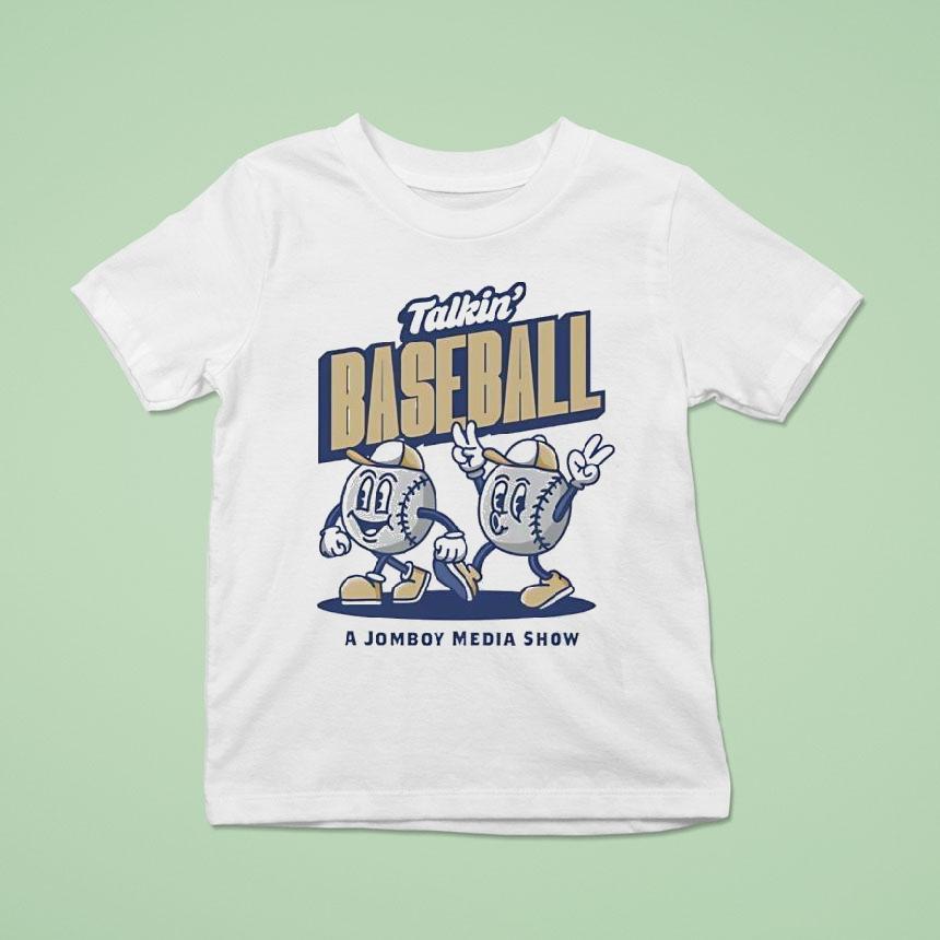 Talkin’ Yanks A Tomboy Media Show Baseball V Sign Hands Cartoons Shirt