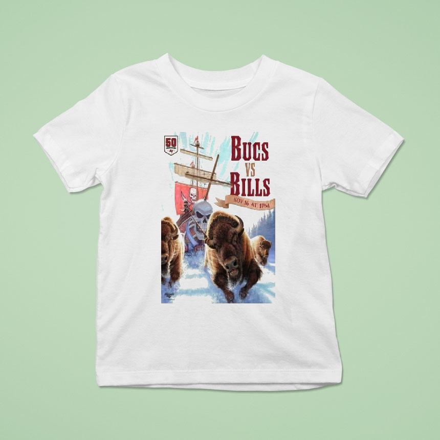 Tampa Bay Buccaneers X Buffalo Bills Highmark Stadium Nov 16 2025 Shirt