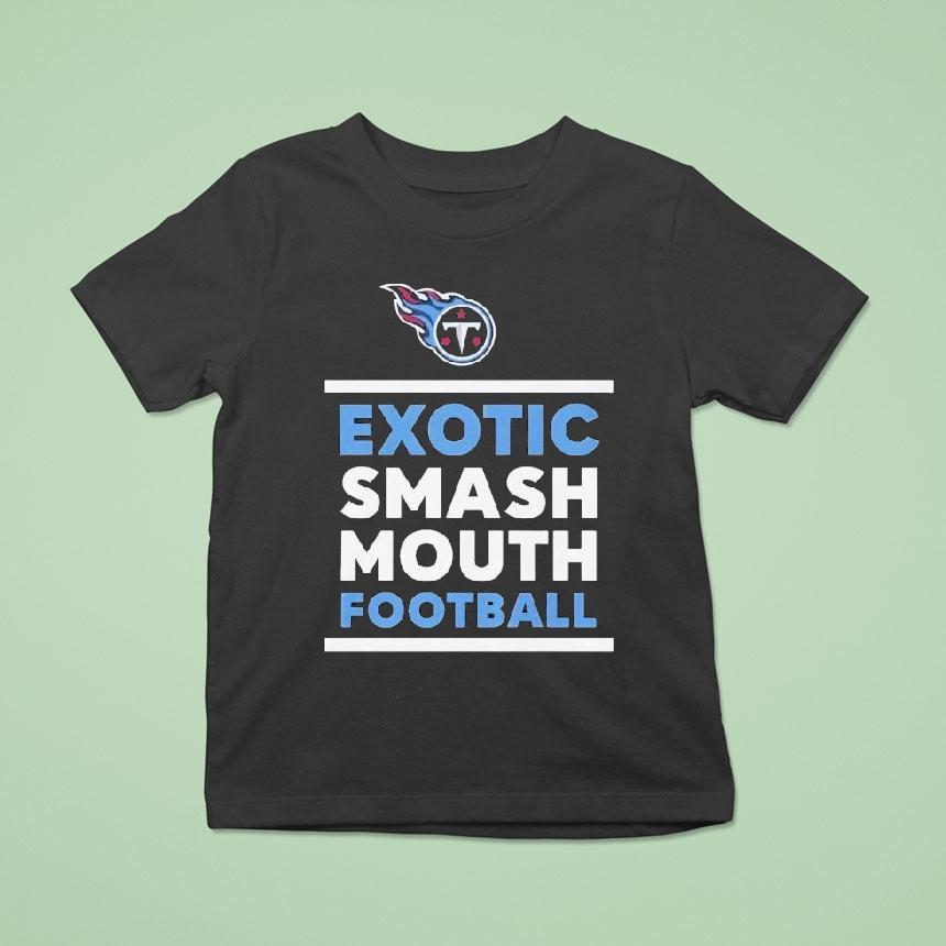 Tennessee Titans Exotic Smash Mouth Football Shirt