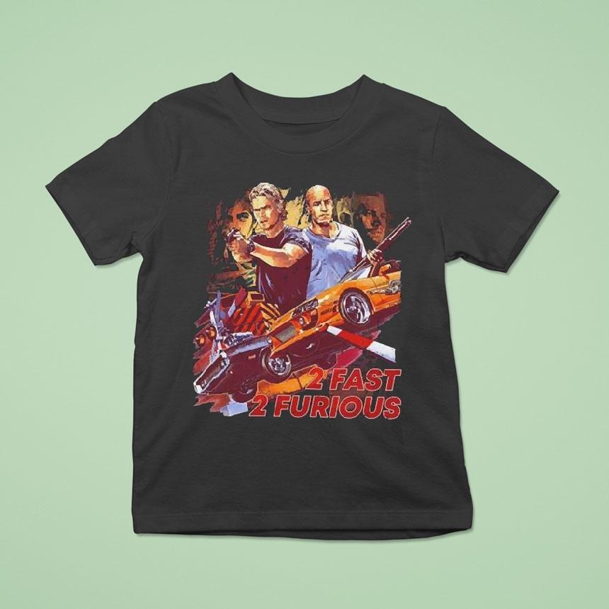 The 2 Fast 2 Furious Paul Walker Dom Toretto Vintage Inspired Shirt